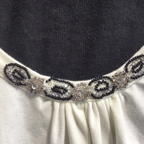 CABLE & GAUGE TWOFER RUFFLE NECK SWEATER LARGE NWT - Picture 9 of 13